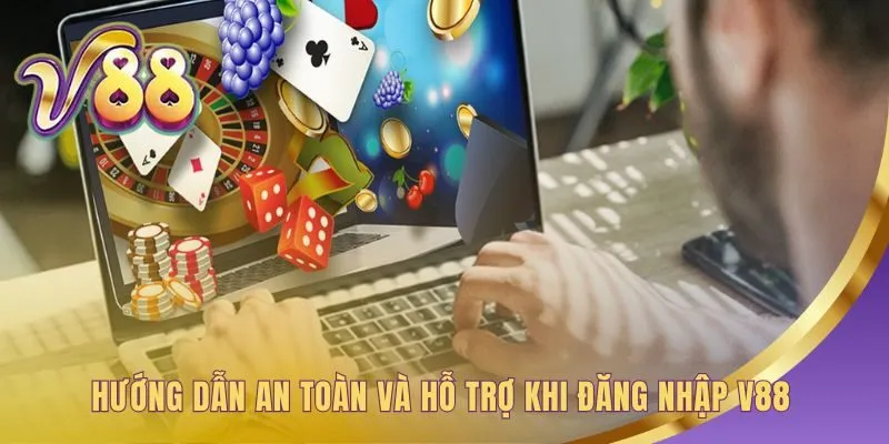 Hướng dẫn giúp đăng nhập V88 an toàn và xử lý mọi sự cố